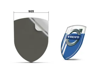 Volvo Etiqueta Impermeable Pro Máximo Duradero Estilo Moderno